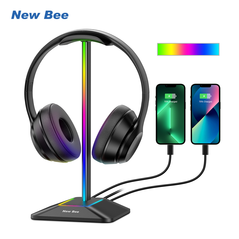 Desk Setup Accessories - جديد Bee Z8 RGB سماعات حامل