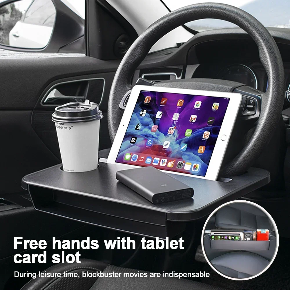 Desk Setup Equipment - طاولة سيارة متعددة الاستخدامات، حامل لابتوب،