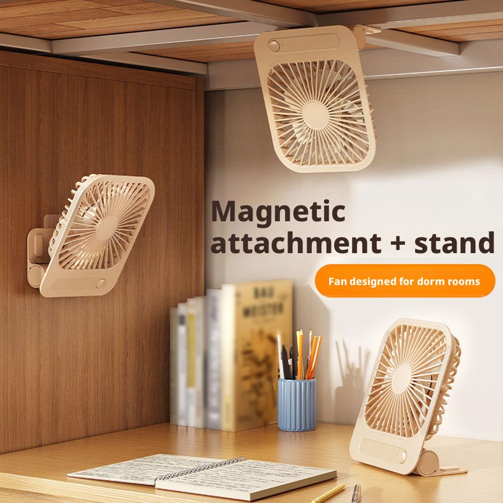 Desk Setup Equipment - مروحة تبريد مغناطيسية رفيعة للغاية، مروحة