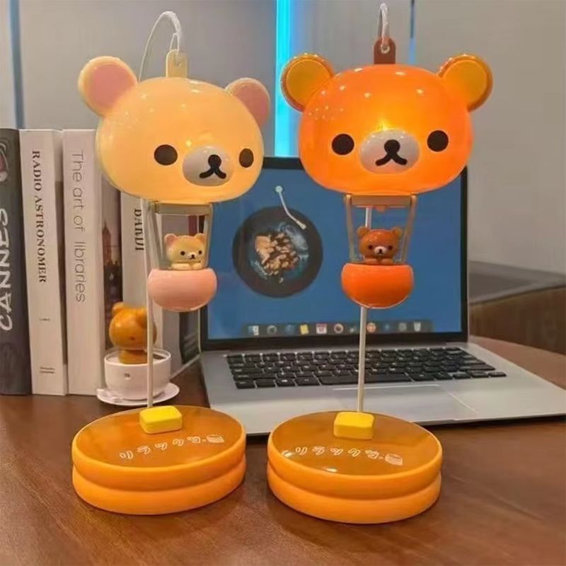 Desk Setup Equipment - مصباح طاولة على شكل دب لطيف