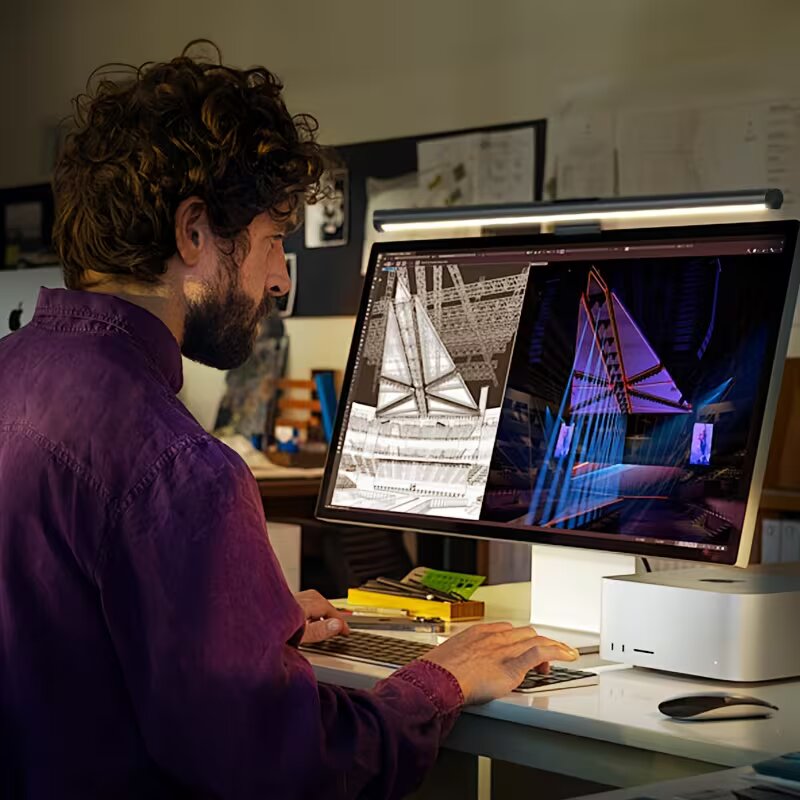Led Desk Light Usb - شريط إضاءة RGB متغير الألوان للشاشة،