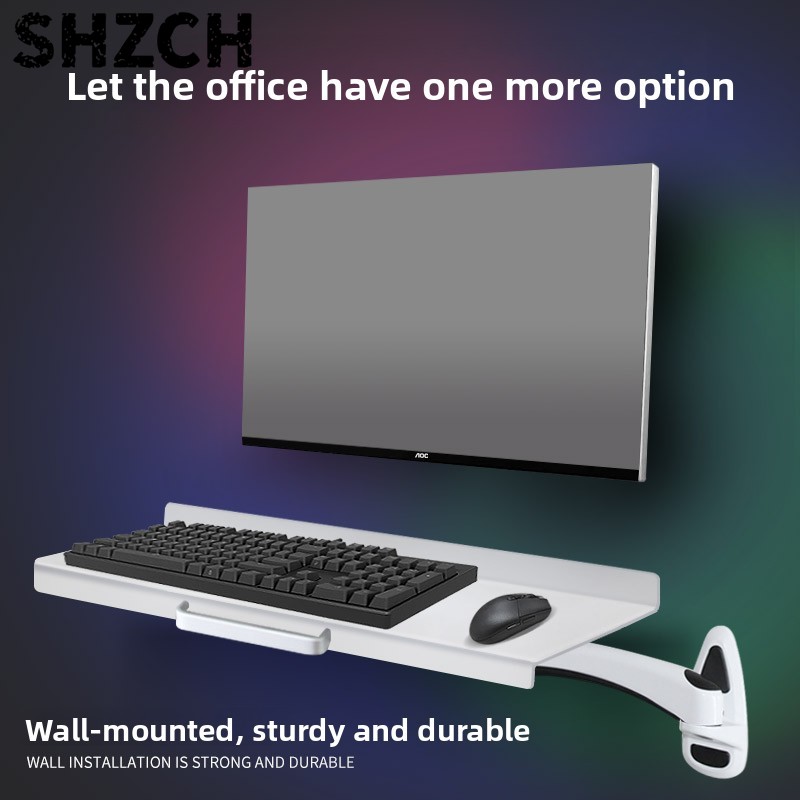 Ergonomic Desk Setup Keyboard - حامل لوحة مفاتيح صناعي يثبت على