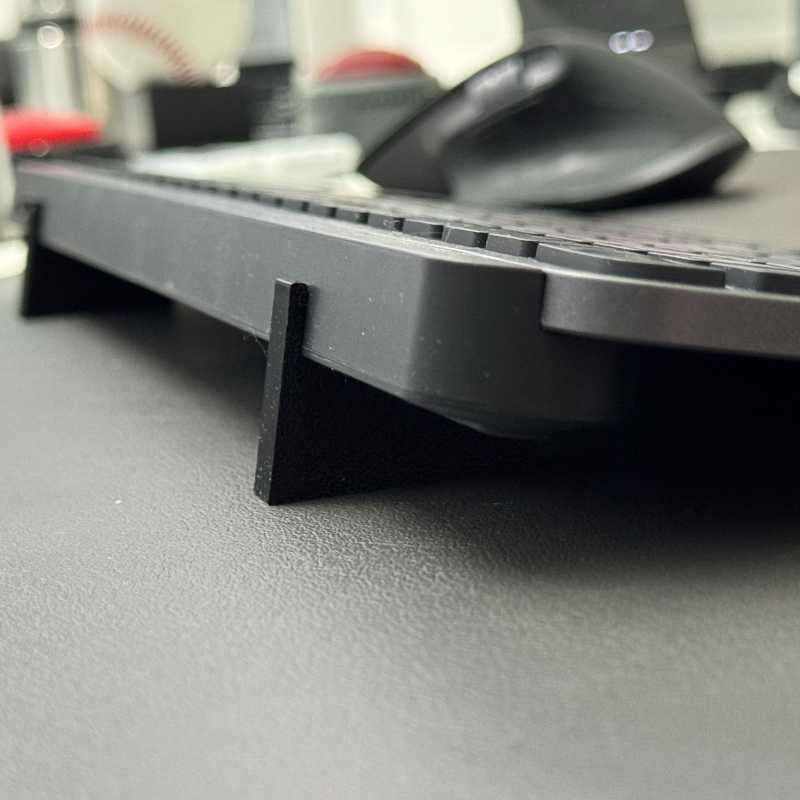 Ergonomic Desk Setup Keyboard - حامل لوحة المفاتيح، دعامة مريحة مرتفعة