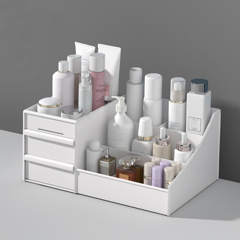 Desk Drawer Unit - صندوق تخزين مكياج بسعة كبيرة ،