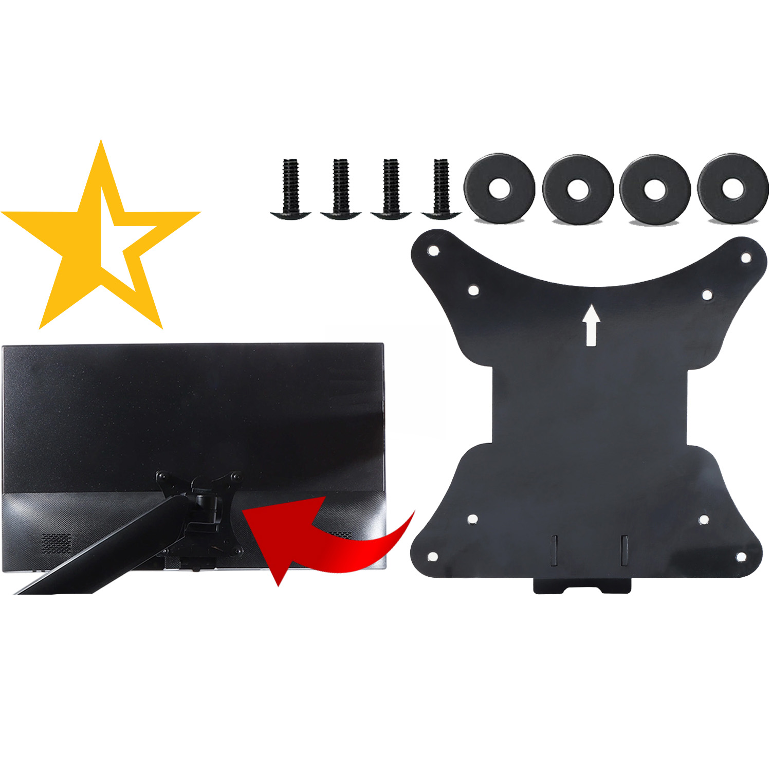 Desk Setup Monitor Arm - محول تثبيت VESA لشاشة Acer SH242Y