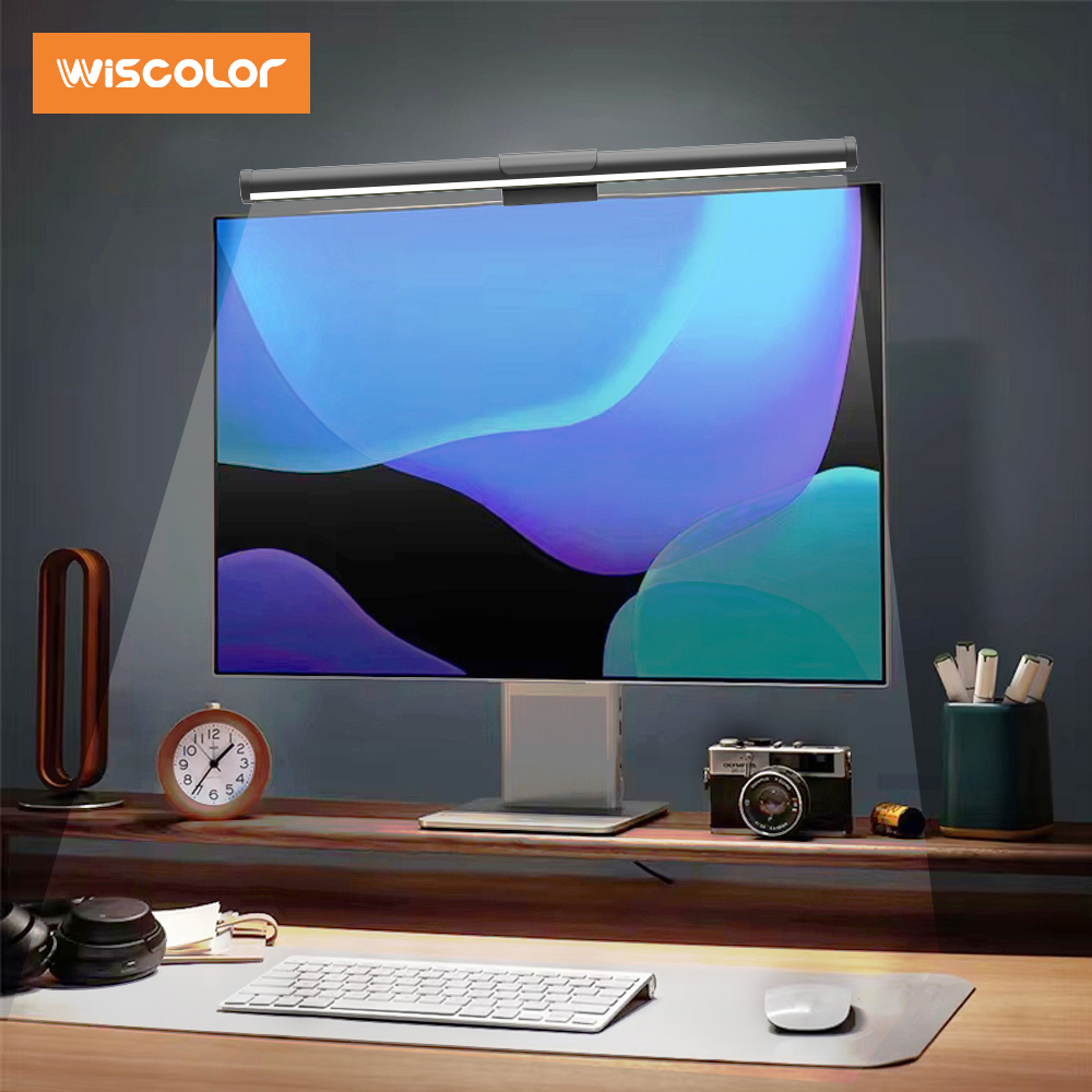Led Desk Light Usb - Wiscolor شاشة LED رصد معلقة ضوء