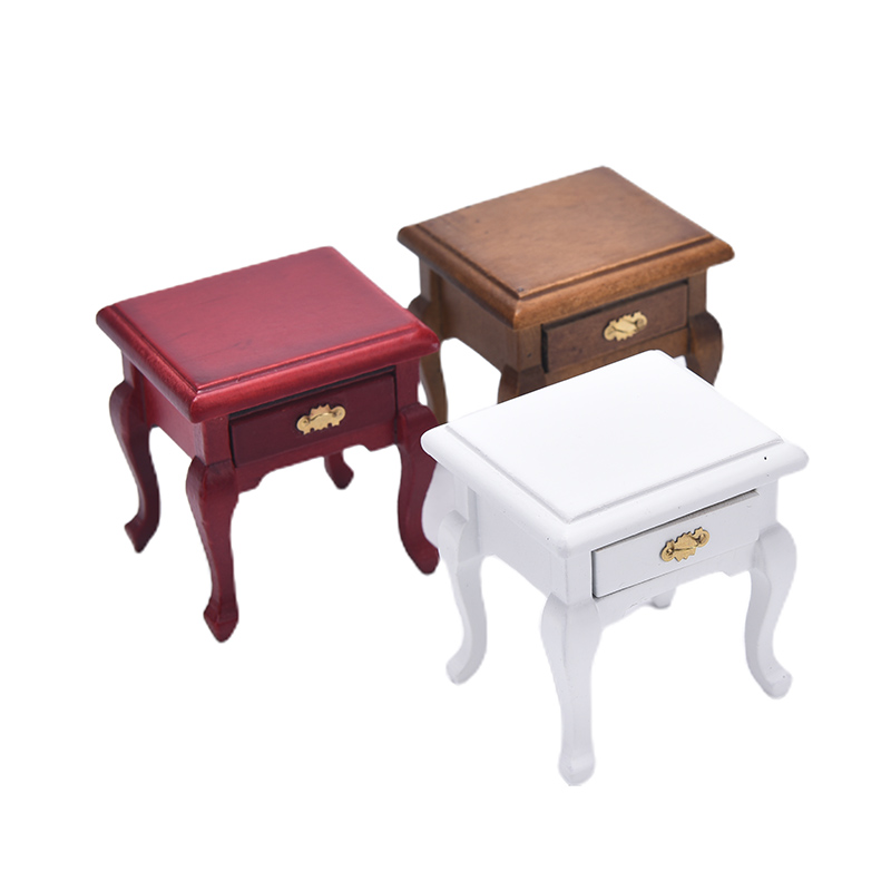 Desk Drawer Unit - أثاث مصغر لبيت الدمى، طاولة خشبية