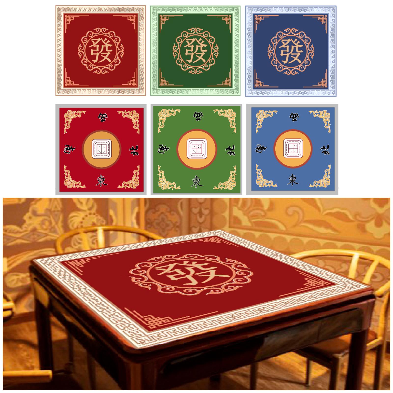 غطاء طاولة ألعاب Mahjongg Mat  - مراجعة Desk Setup Equipment وسعره