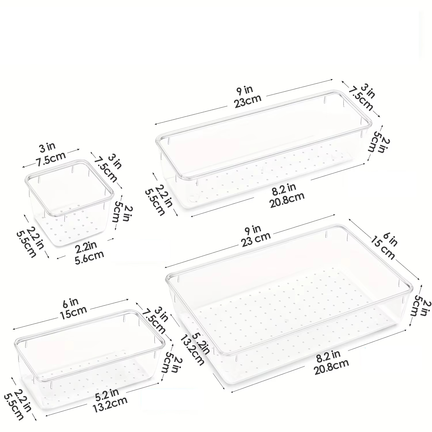 منظمات أدراج شفافة من البلاستي - مراجعة Desk Drawer Unit وسعره