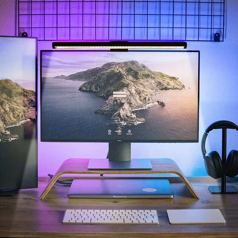مصباح LED لشاشة الكمبيوتر بمنف - مراجعة Led Desk Light Usb وسعره