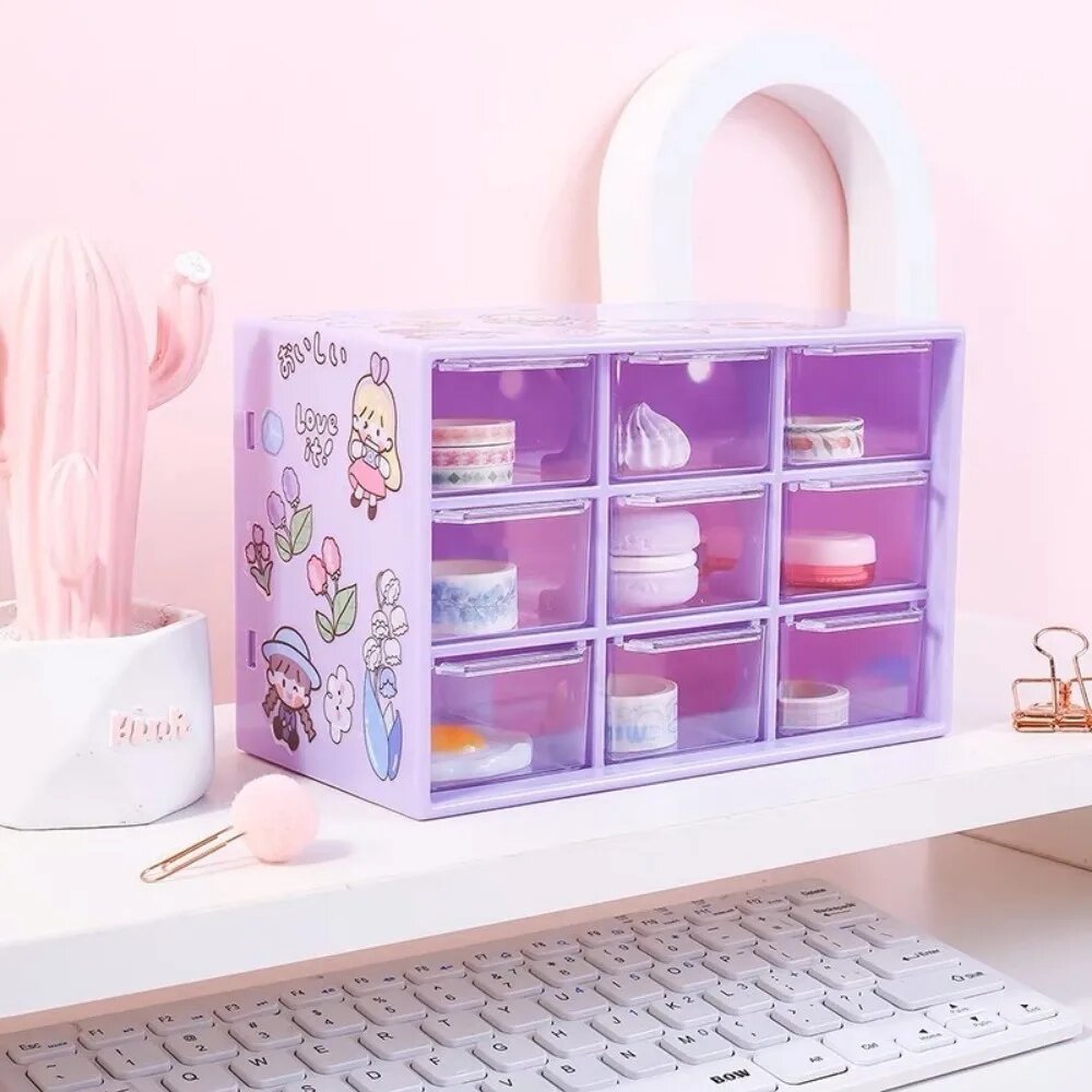 صندوق تخزين، درج شفاف للأجزاء  - مراجعة Desk Drawer Unit وسعره