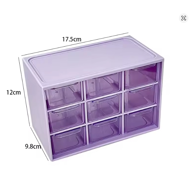صندوق تخزين، درج شفاف للأجزاء  - مراجعة Desk Drawer Unit وسعره