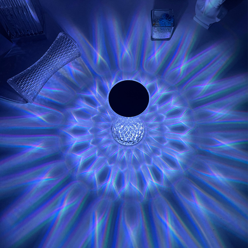 مصابيح طاولة جانبية كريستالية، - مراجعة Led Desk Light Usb وسعره