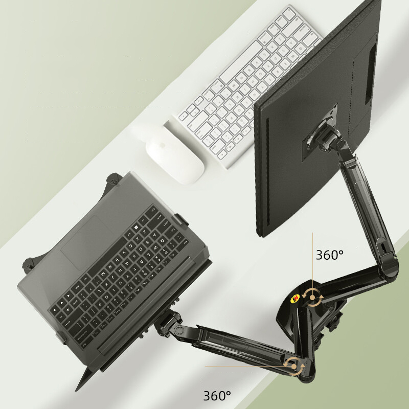 سطح المكتب NB F160 + FP-2 الغا - مراجعة Desk Setup Monitor Arm وسعره