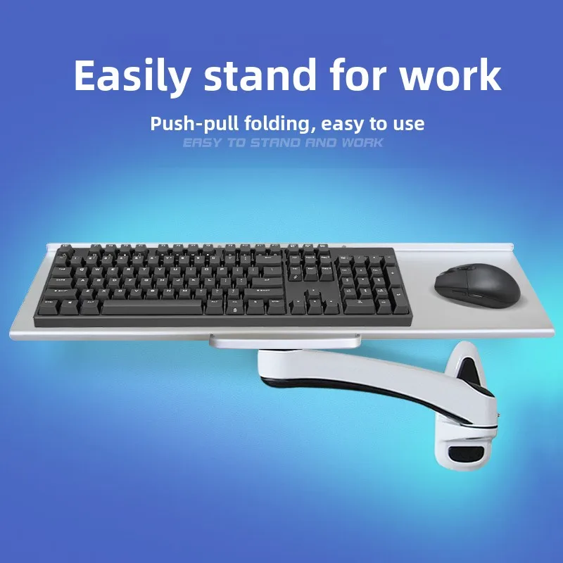 حامل لوحة مفاتيح صناعي يثبت عل - مراجعة Ergonomic Desk Setup Keyboard وسعره