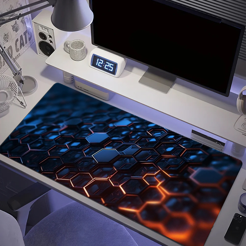 لوحة ماوس كبيرة للألعاب بتصميم - مراجعة Desk Setup Red وسعره