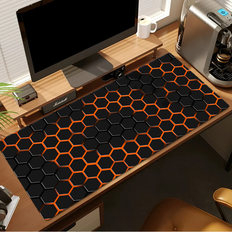 لوحة ماوس كبيرة للألعاب بتصميم - مراجعة Desk Setup Red وسعره