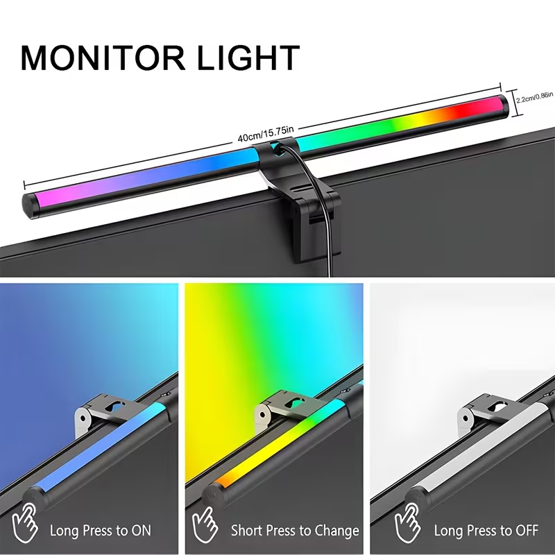 ضوء LED معلق بشاشة USB 5 فولت  - مراجعة Led Desk Light Usb وسعره