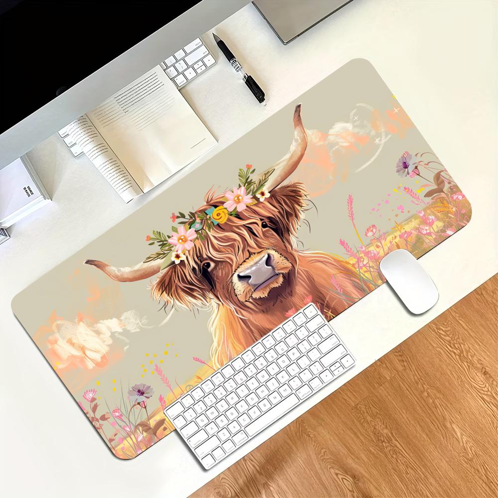 وسادة فأرة ألعاب بتصميم بقرة ه - مراجعة Desk Setup Gaming Pc وسعره