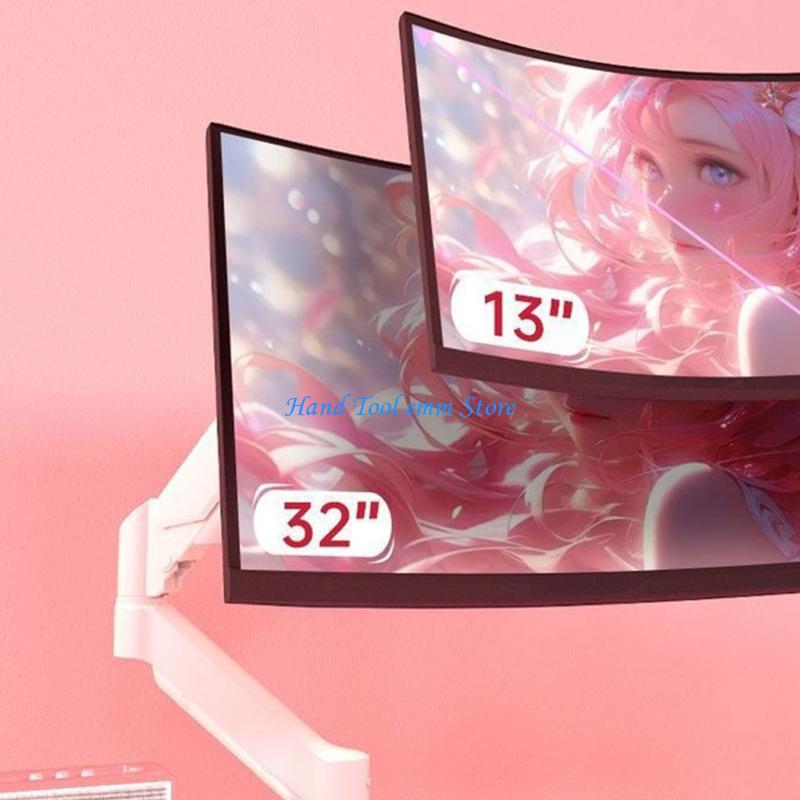 H37F ذراع طويل شاشة الكمبيوتر  - مراجعة Desk Setup Monitor Arm وسعره