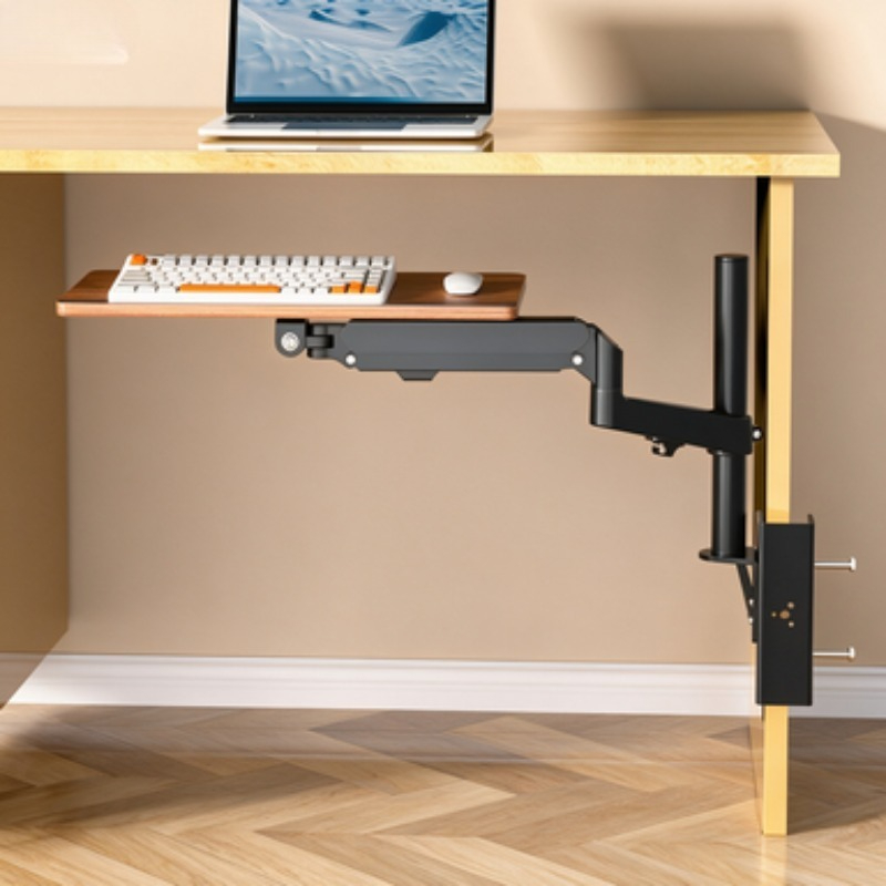 حامل لوحة مفاتيح تحت المكتب لت - مراجعة Ergonomic Desk Setup Keyboard وسعره