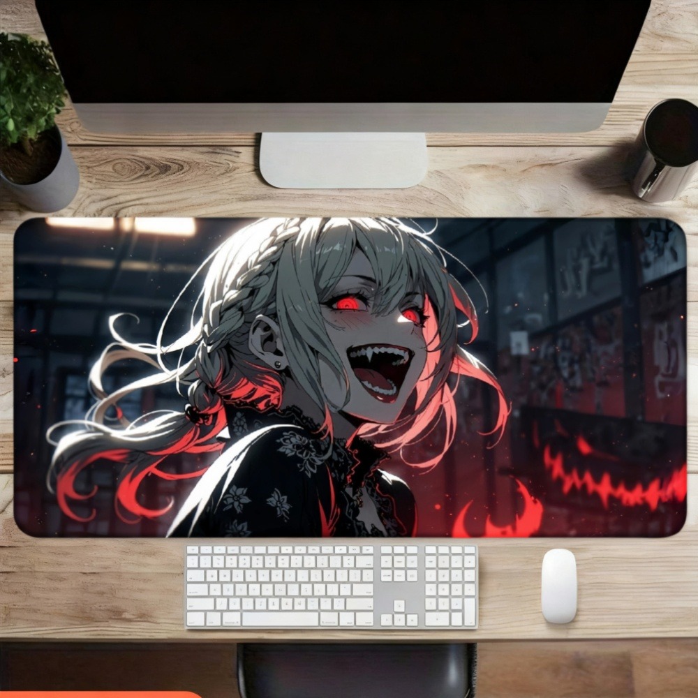 منظم مكتب بتصميم فتاة أنمي مع  - مراجعة Desk Setup Red وسعره