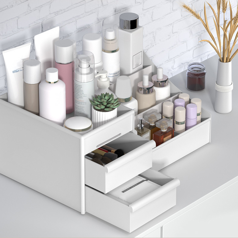 صندوق تخزين مكياج بسعة كبيرة ، - مراجعة Desk Drawer Unit وسعره