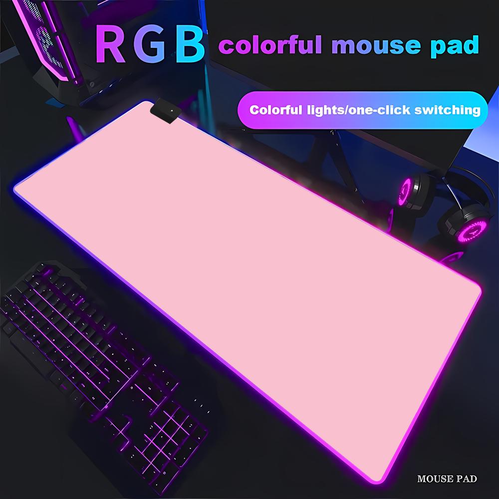 لوحة ماوس ألعاب RGB عالية الدق - مراجعة Desk Setup With Keyboard Tray وسعره