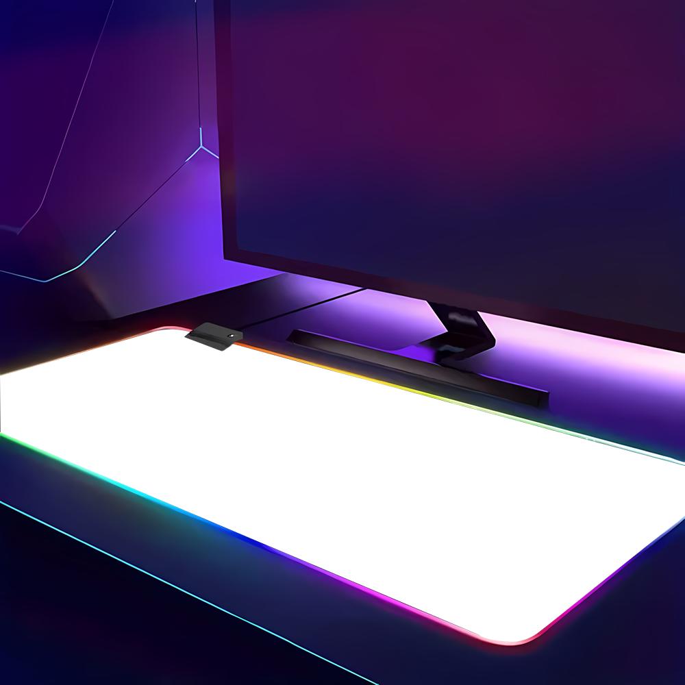 لوحة ماوس ألعاب RGB عالية الدق - مراجعة Desk Setup With Keyboard Tray وسعره