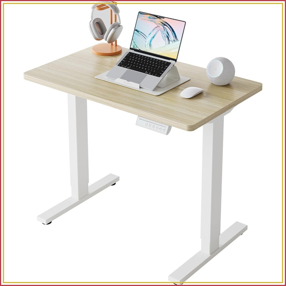 مكتب كهربائي صغير قابل للتعديل - مراجعة Desk Setup Small وسعره