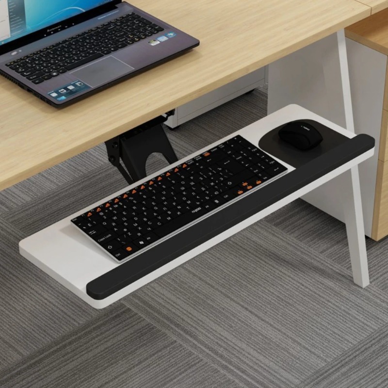 درج لوحة مفاتيح منزلق تحت المك - مراجعة Desk Drawer Unit وسعره