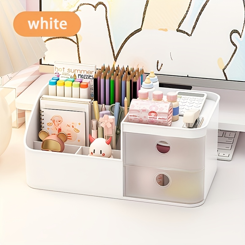حامل أقلام كبير السعة موفر للم - مراجعة Desk Drawer Unit وسعره