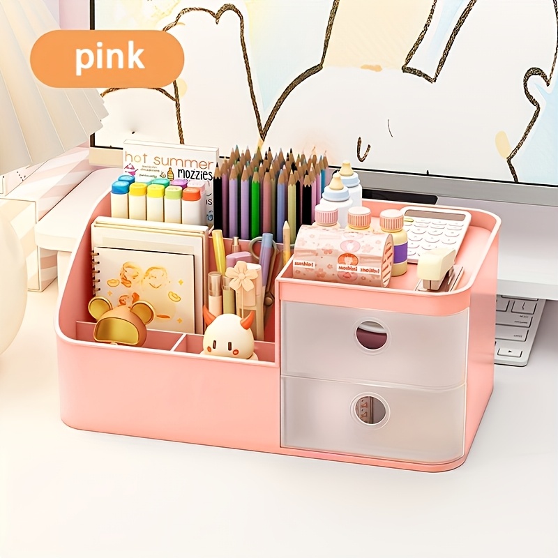 حامل أقلام كبير السعة موفر للم - مراجعة Desk Drawer Unit وسعره
