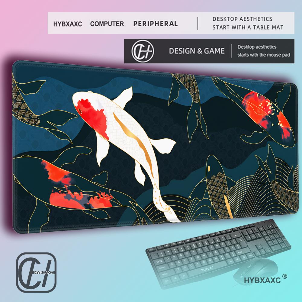 سجادة مكتب على شكل سمكة الكوي  - مراجعة Desk Setup Red وسعره