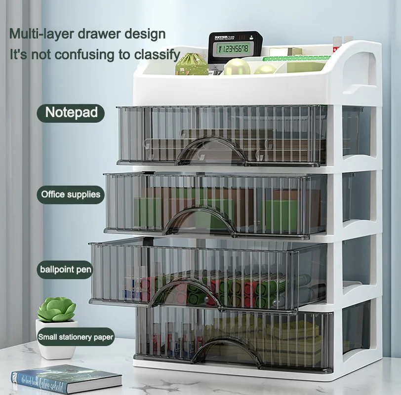 صندوق تخزين مكياج جديد مكون من - مراجعة Desk Drawer Unit وسعره