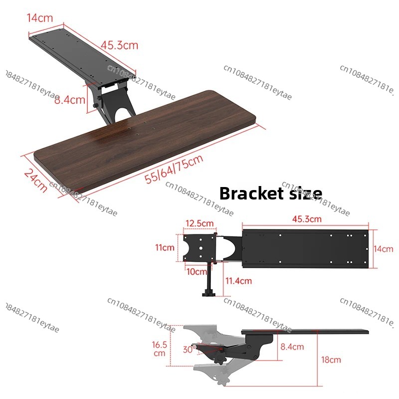 حامل لوحة مفاتيح مريح يثبت تحت - مراجعة Ergonomic Desk Setup Keyboard وسعره