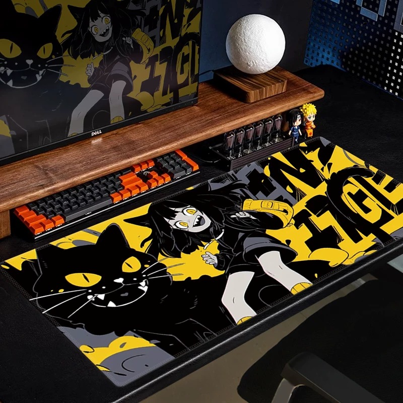 لوحة ماوس للألعاب بتصميم قطة س - مراجعة Desk Setup Gaming Pc وسعره