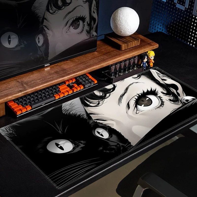 لوحة ماوس للألعاب بتصميم قطة س - مراجعة Desk Setup Gaming Pc وسعره