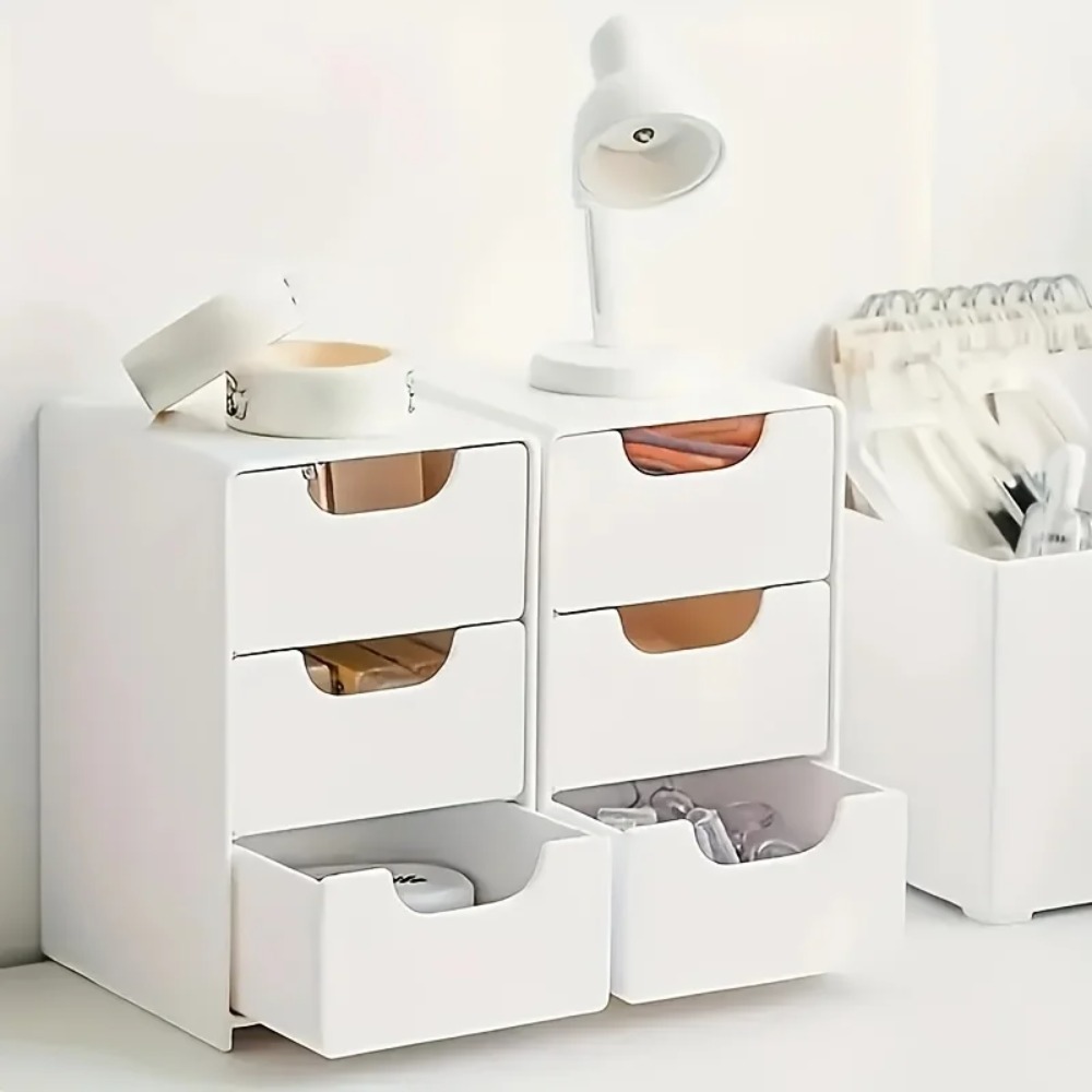 منظم مكتب أنيق بثلاث طبقات مع  - مراجعة Desk Drawer Unit وسعره