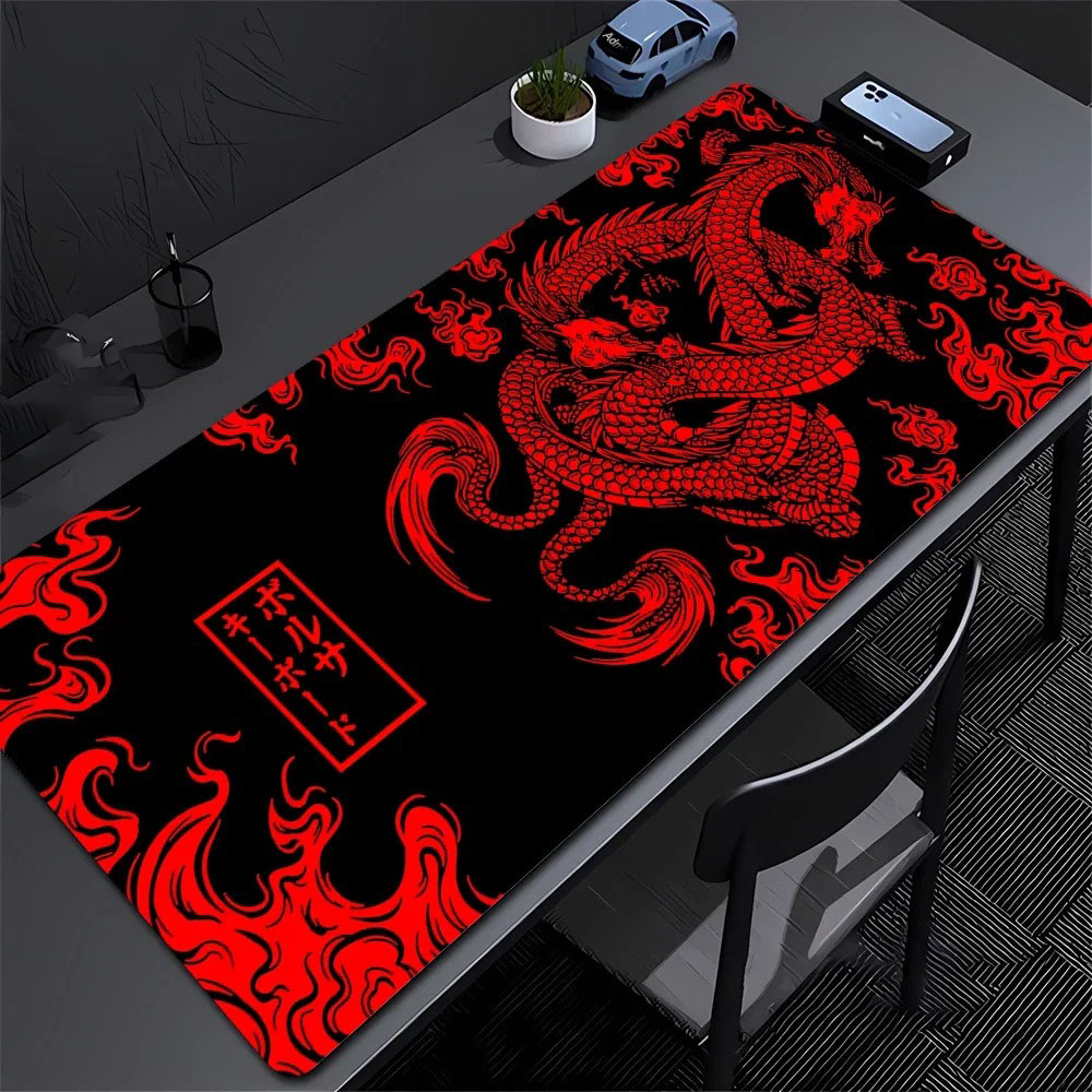 بساط مكتب كبير بتصميم زهرة الف - مراجعة Desk Setup Gaming Pc وسعره