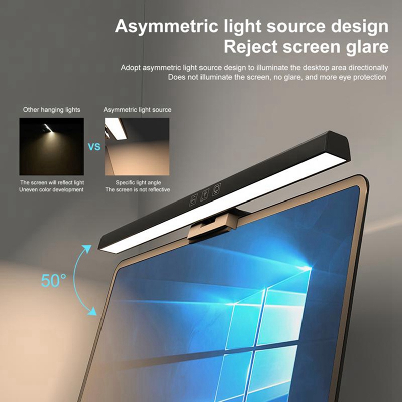 شريط إضاءة للشاشة، مصباح مكتب  - مراجعة Led Desk Light Usb وسعره