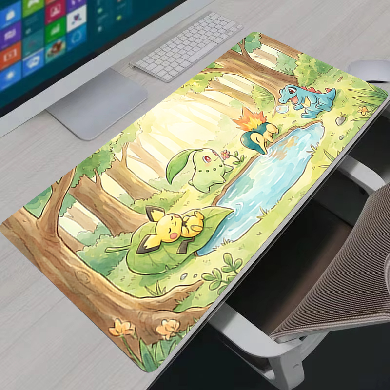 لوحة ماوس أنيمي لألعاب الكمبيو - مراجعة Desk Setup Accessories وسعره