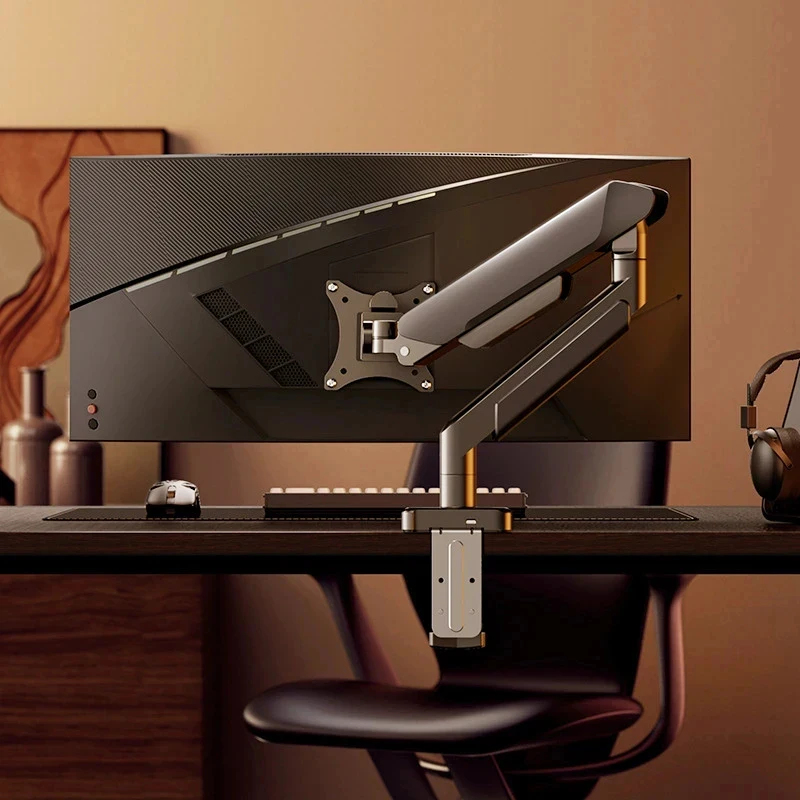 حامل شاشة أحادي قابل لتعديل ال - مراجعة Desk Setup Monitor Arm وسعره